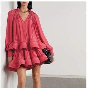 LANVIN - PARIS RUFFLED HEM TOP NWT